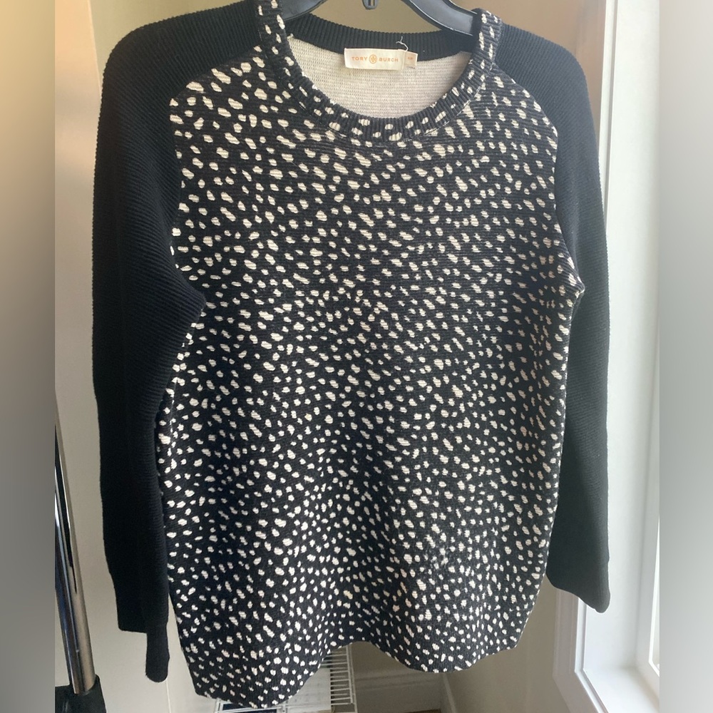 Tory Burch Speckled Knit Sweater